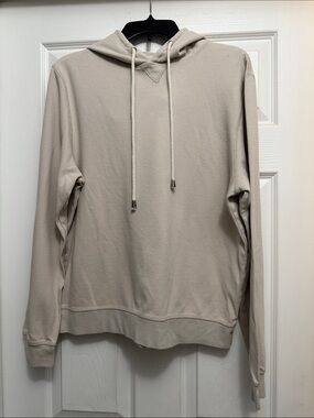 Paul Taylor Men's Pullover Hoodie in Light Beige